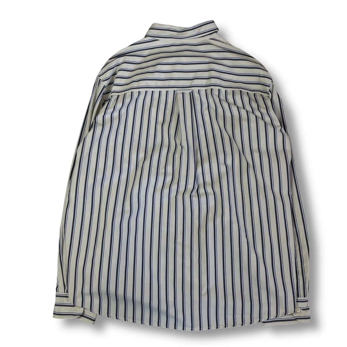 챕스 블루 화이트 스트라이프 원포켓 긴팔 셔츠 2XL 상품이미지3