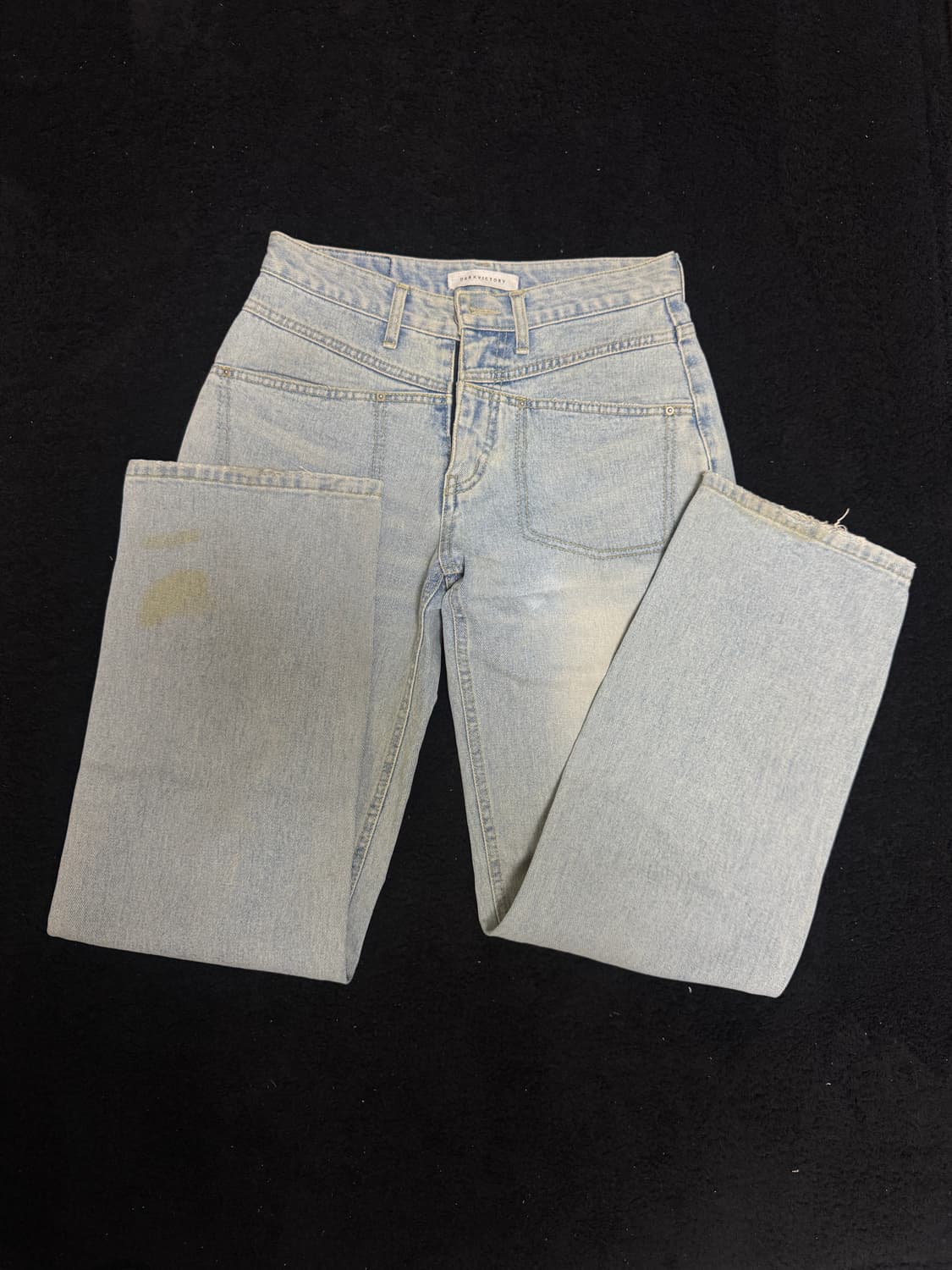 다크빅토리 포켓워싱진 연청 상품이미지2