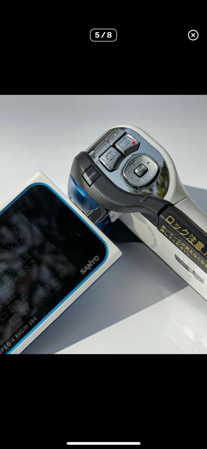 산요 작티 CA8 빈티지캠코더 상품이미지7