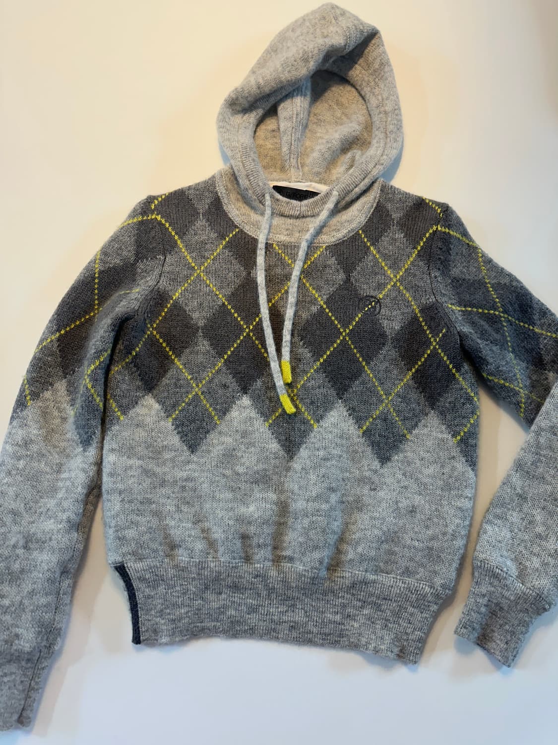 (새상품)지포어 아가일바람막이후드(XS) 상품이미지1