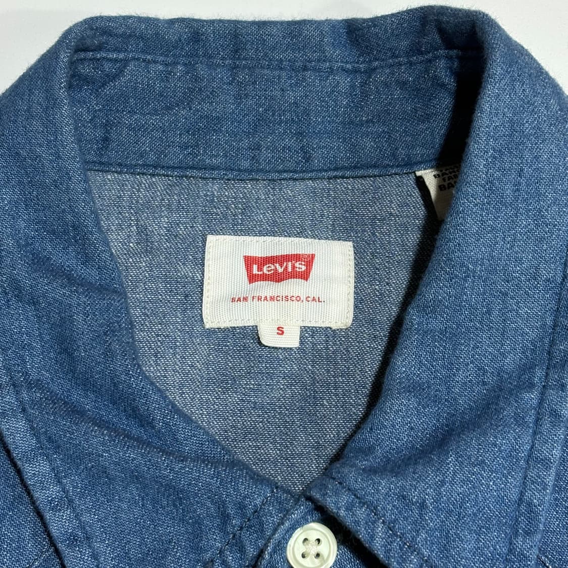 리바이스 데님 웨스턴 셔츠 상품이미지3