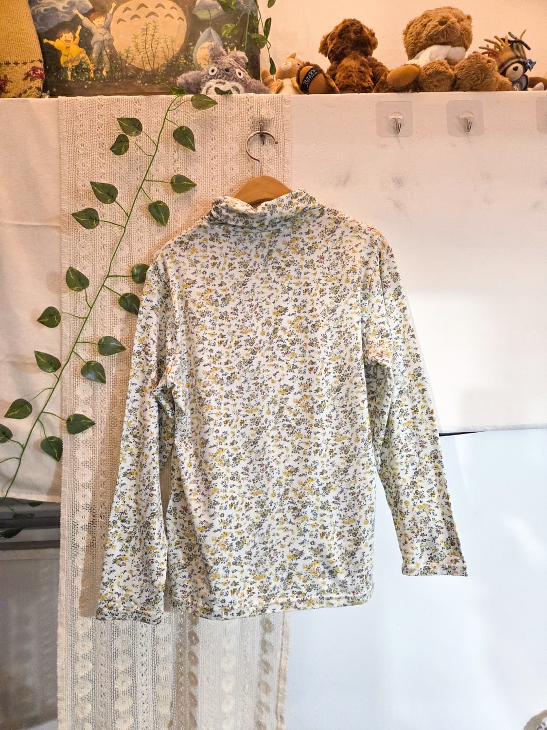 잔꽃 목폴라 슬리브 상품이미지4