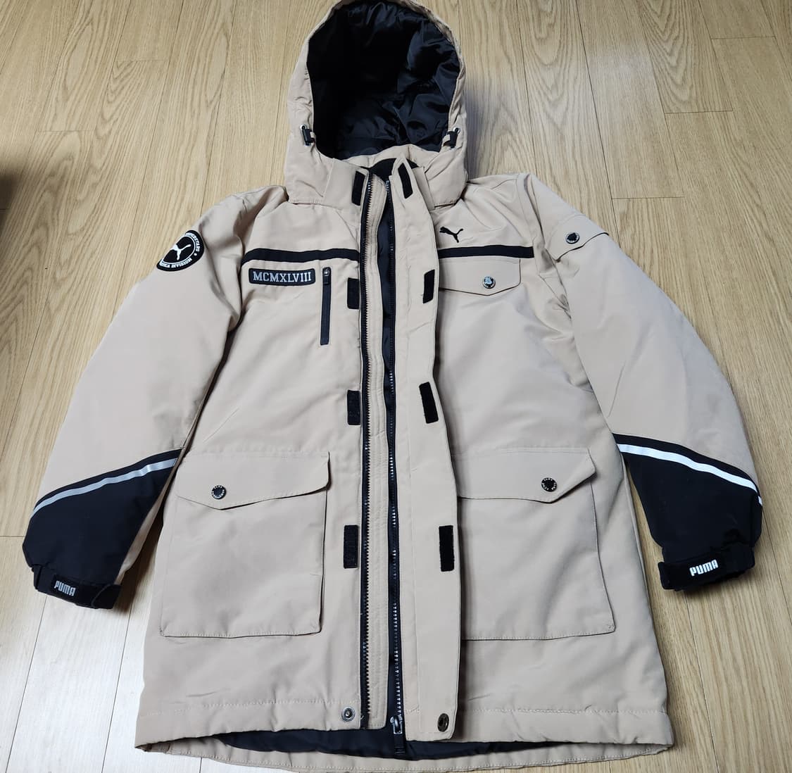 PUMA 푸마 키즈 웰론 스노우 패딩, 야상점퍼, 사파리 점퍼 140 상품이미지3