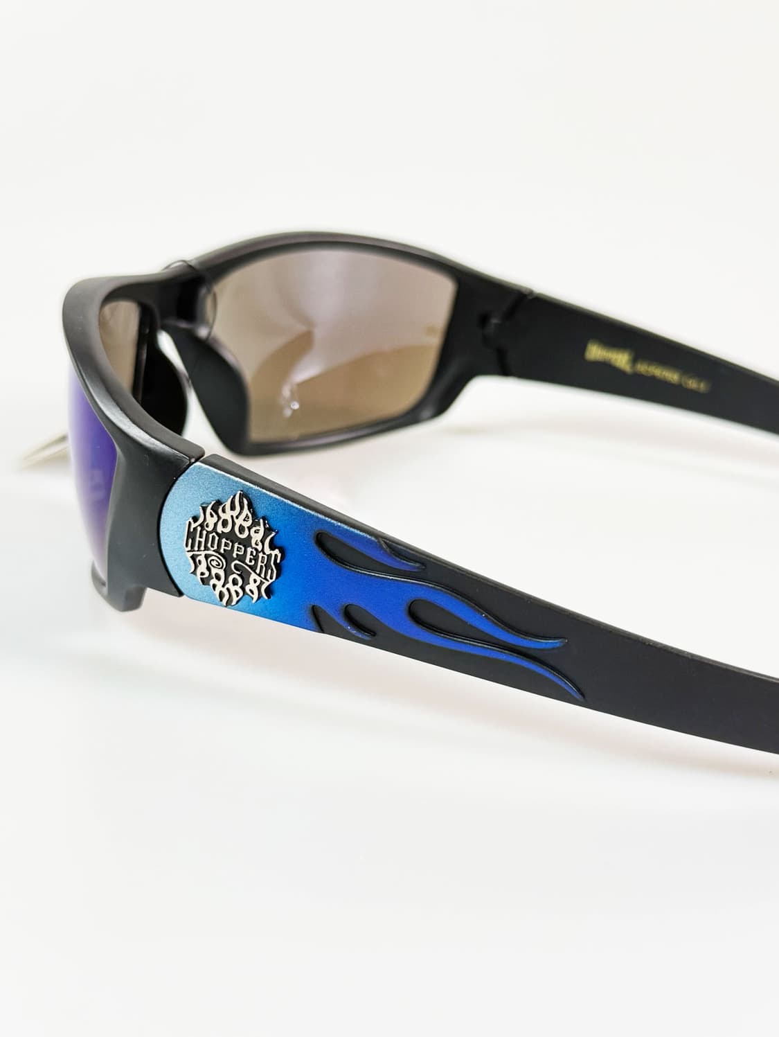 CHOPPERS 맷블랙 랩어라운드 스포티 바이커 빈티지 선글라스 상품이미지5