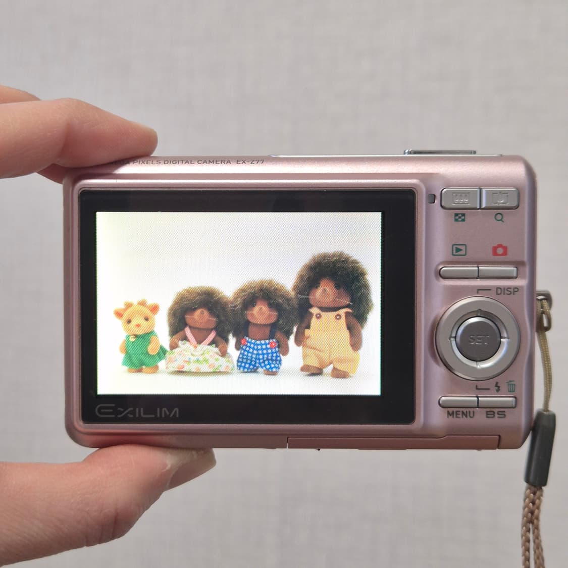 💗 카시오 엑슬림 EX-Z77 연핑크 | 말랑 화사 빈티지 감성 상품이미지6