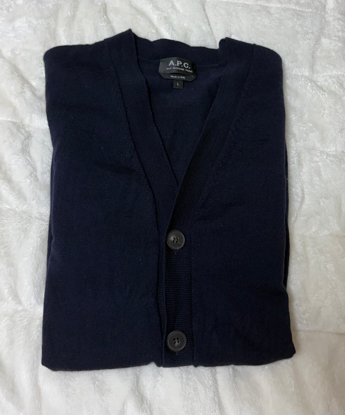 아페쎄 apc 사무엘 가디건 다크네이비 / L 상품이미지4