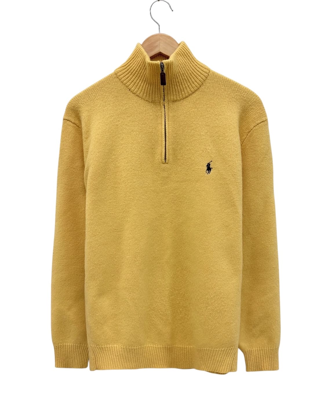 폴로 하프집업니트 옐로우 (XL)  상품이미지1