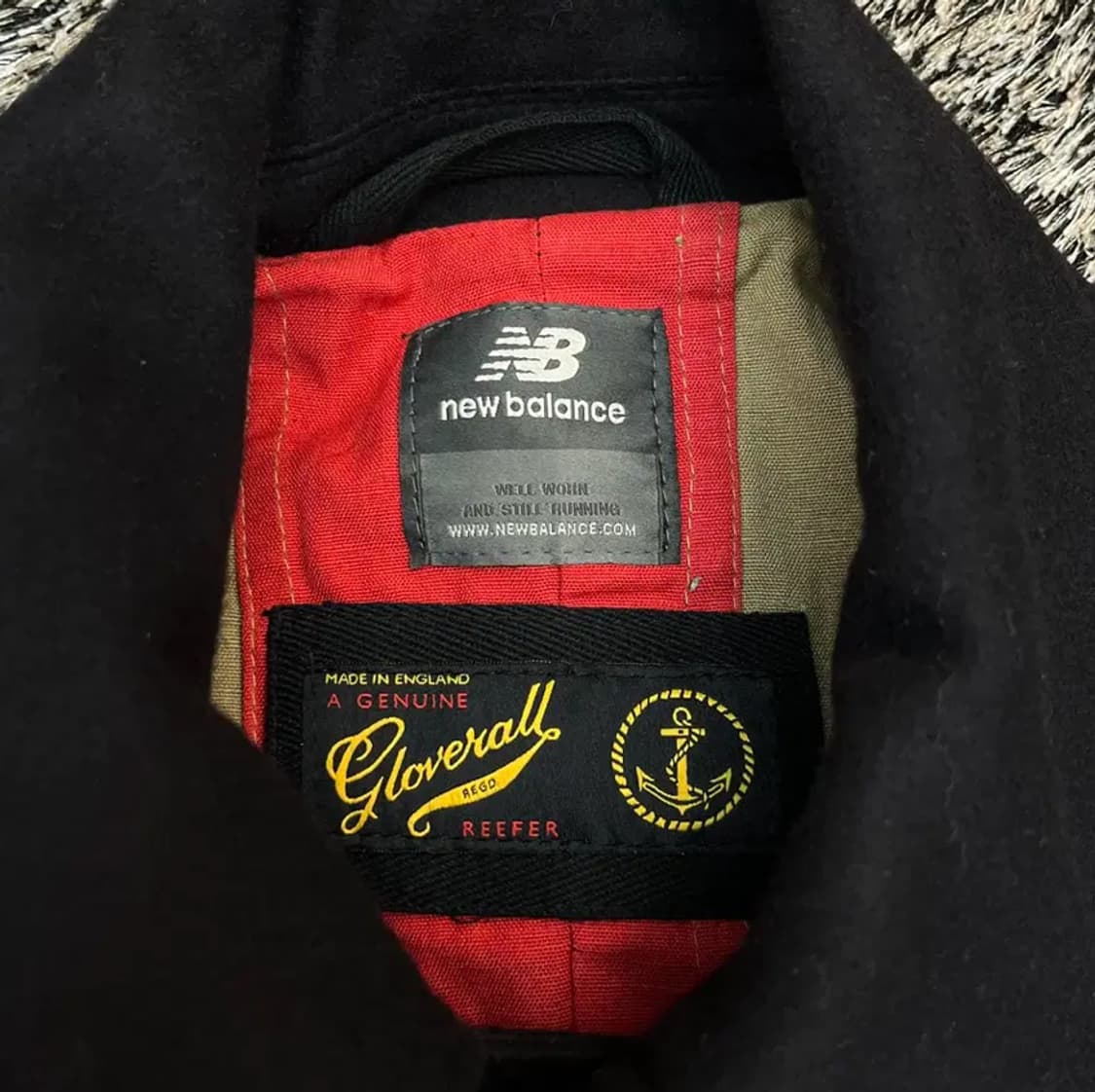 뉴발란스 더블 해군 코트 (M) 상품이미지3