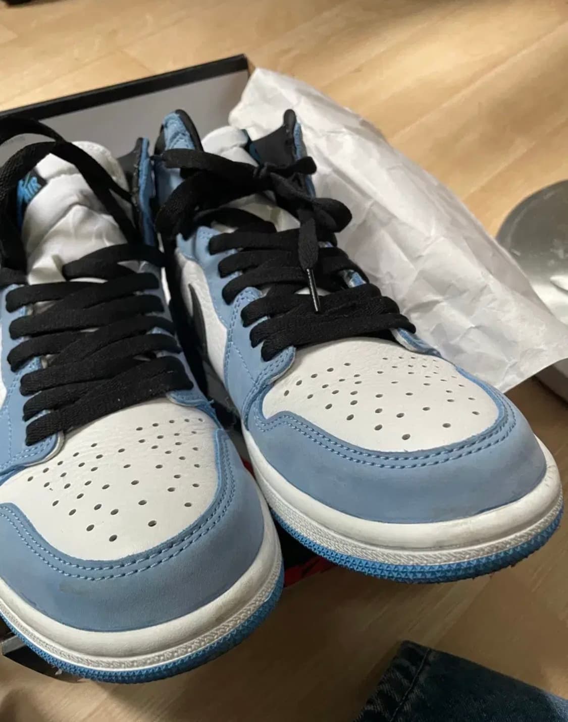 나이키 에어조던 1 하이 OG 유니버시티 블루 260 상품이미지2