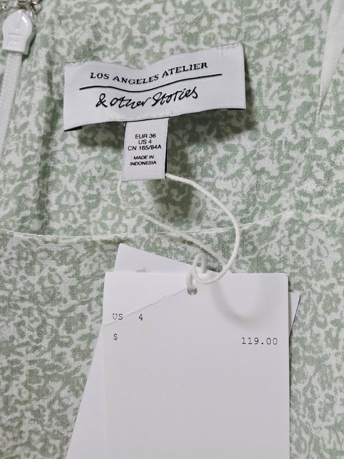 앤아더스토리즈 플로럴 롱 원피스 상품이미지5