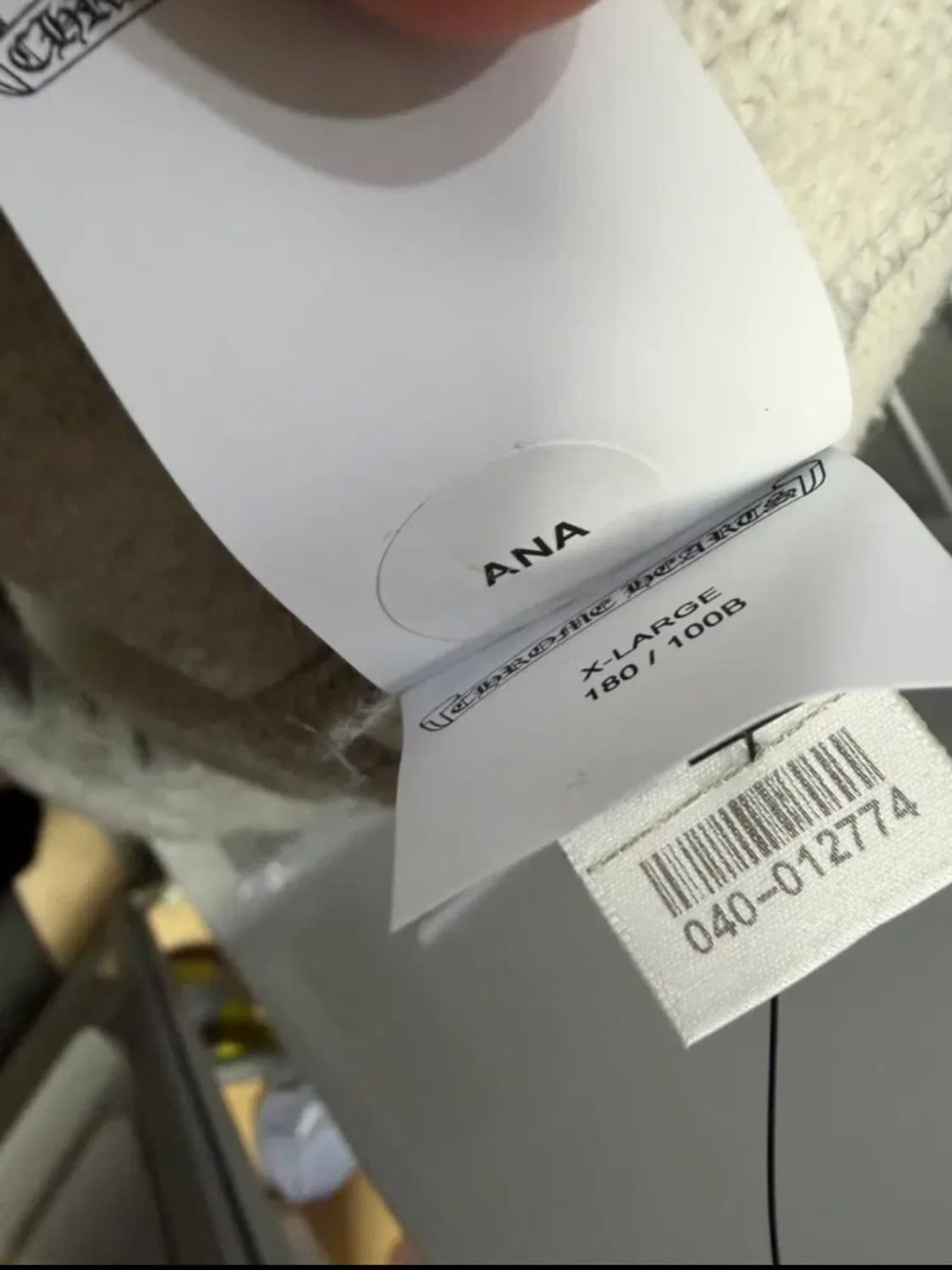 크롬하츠 페이퍼잼 새상품급컨디션 팝니다 상품이미지4