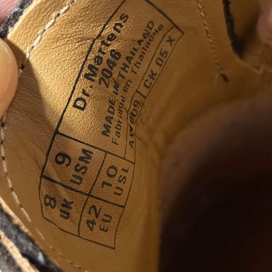 닥터마틴 2046 리펠로 스웨이드 다크 브라운 B3852 상품이미지3