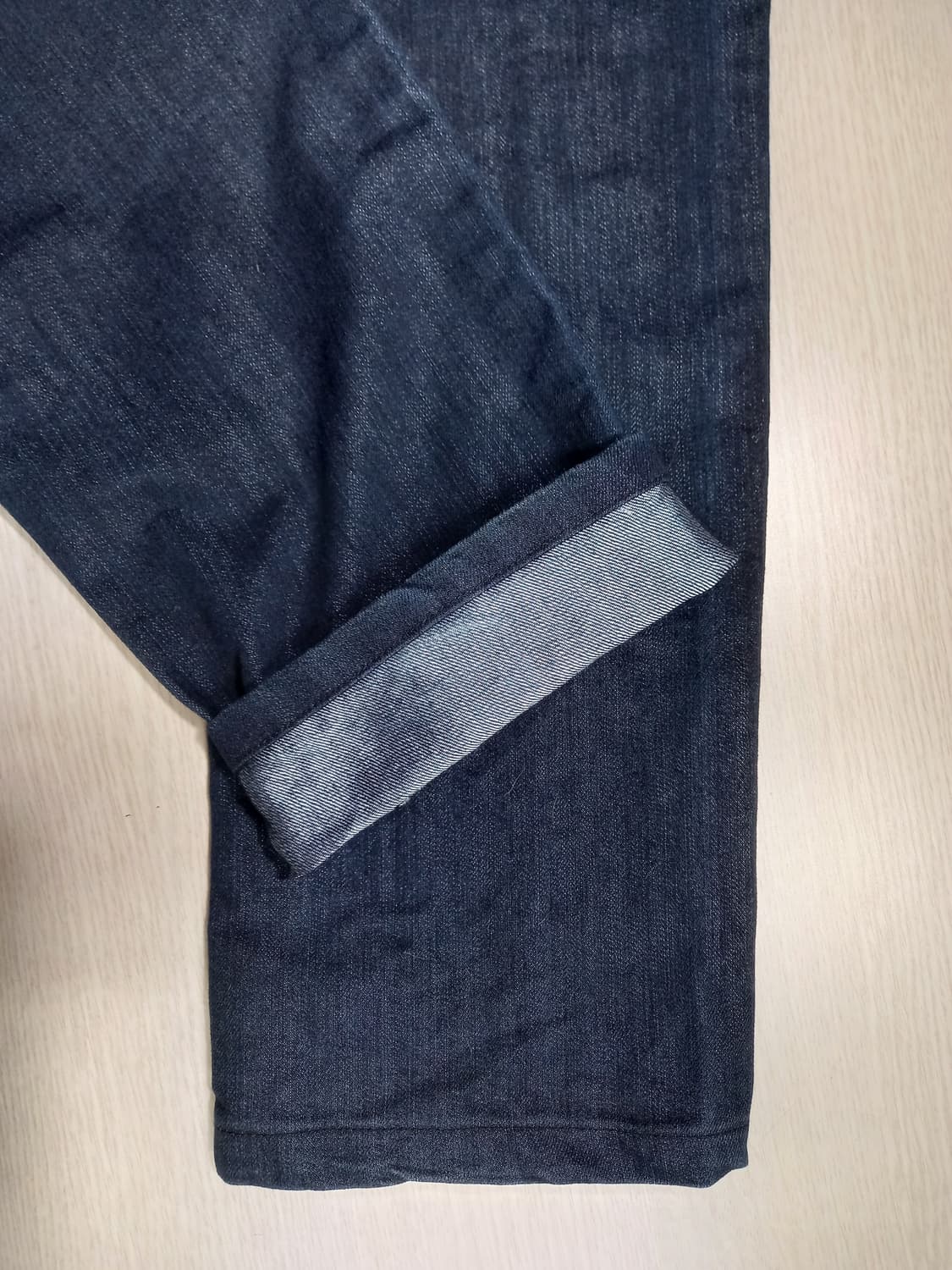 29 EVISU Kor 배기핏 슬림일자진 진청 29-554 상품이미지5