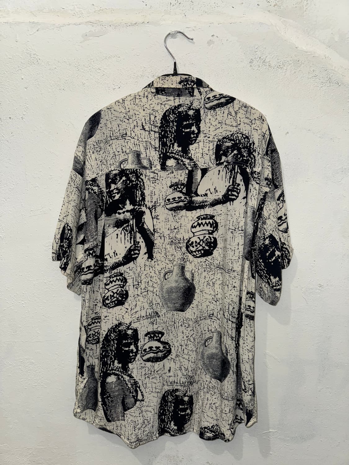 Marc daniels 도기 패턴 반팔 셔츠 상품이미지6