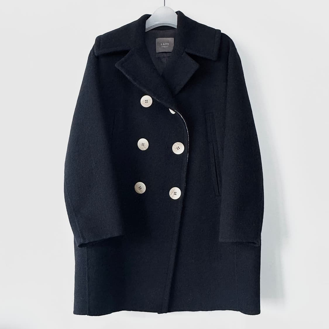 래트바이티 캐시미어 더블 코트 상품이미지1