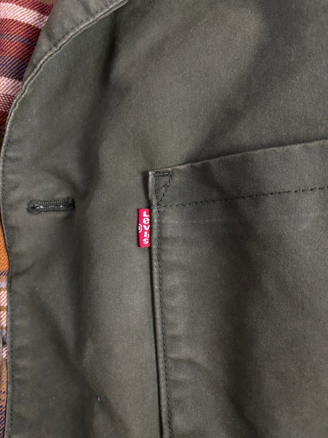 Levi's 리바이스 왁스드 초어 자켓 L 상품이미지4