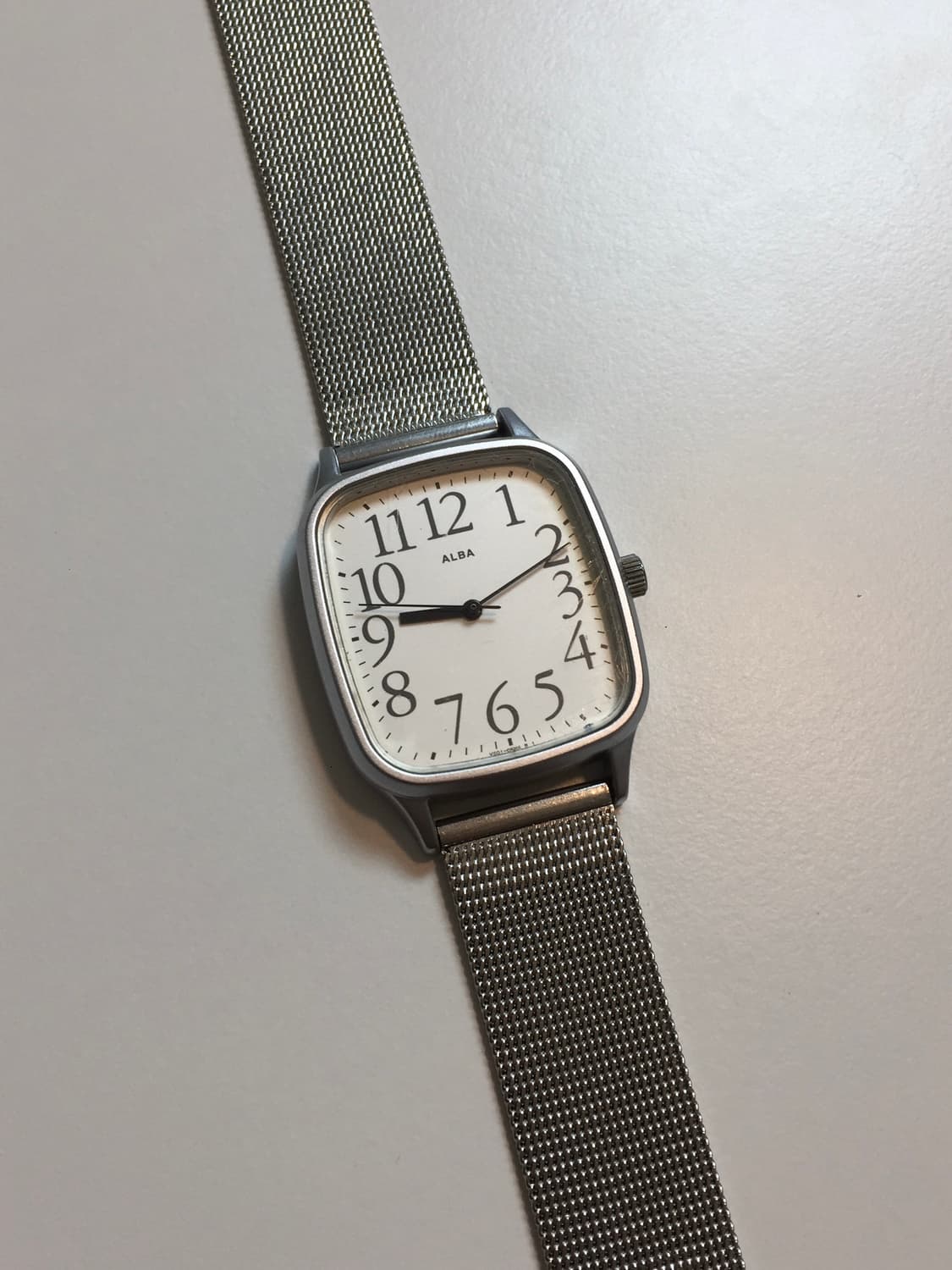 90s seiko alba square arabic index ver.2 상품이미지8