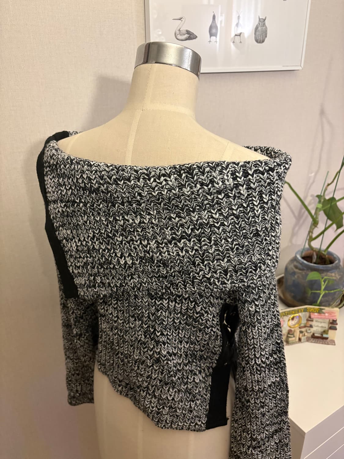 Zone bleue knit sleeve 상품이미지5