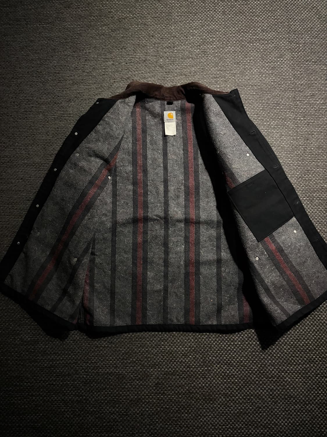 90s 칼하트 초어 C01 BLK XL USA🇺🇸 상품이미지5