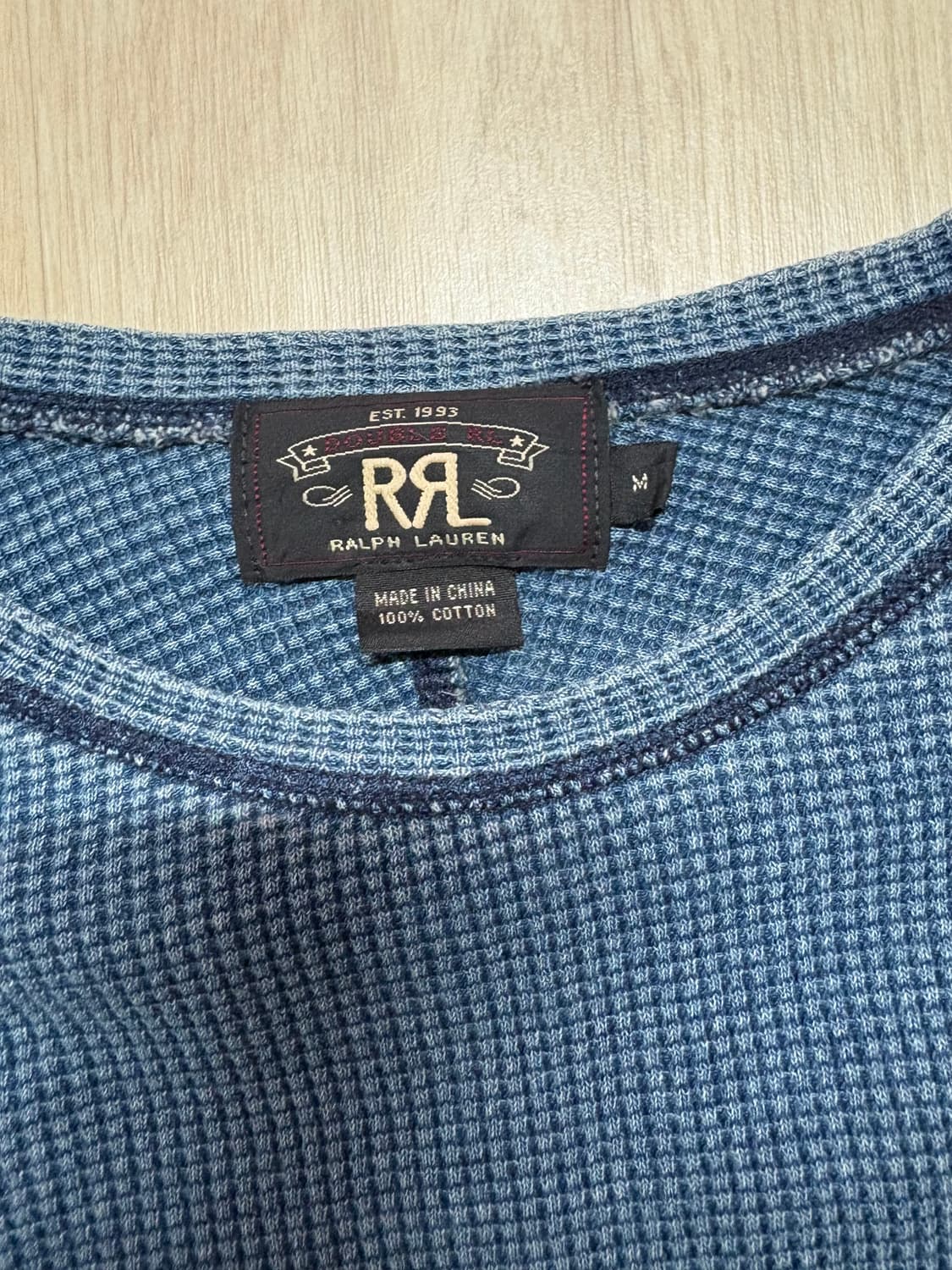 RRL 더블알엘 랄프로렌 와플 롱슬리브 m 상품이미지3