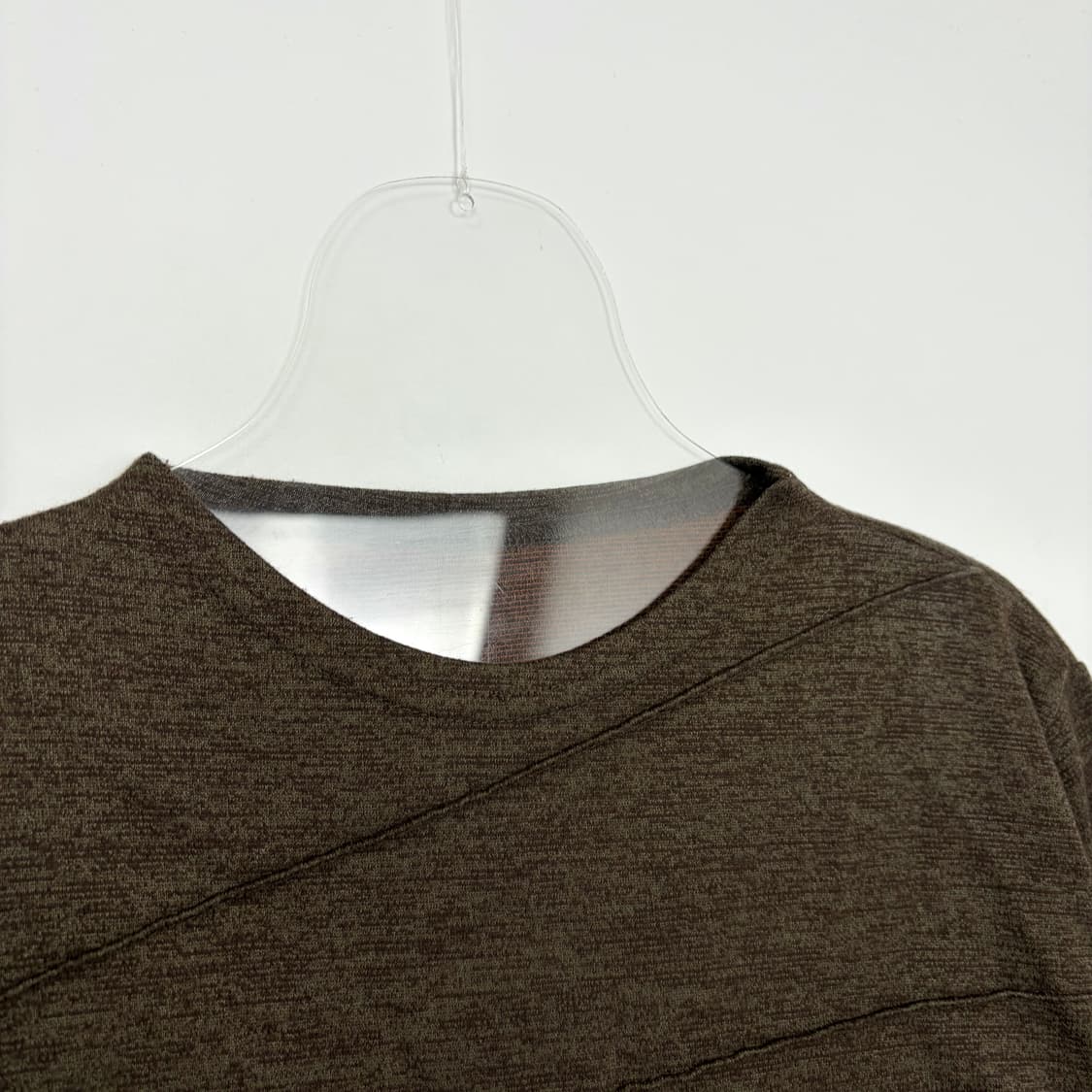 빈티지 패턴 니트 티셔츠 상품이미지2