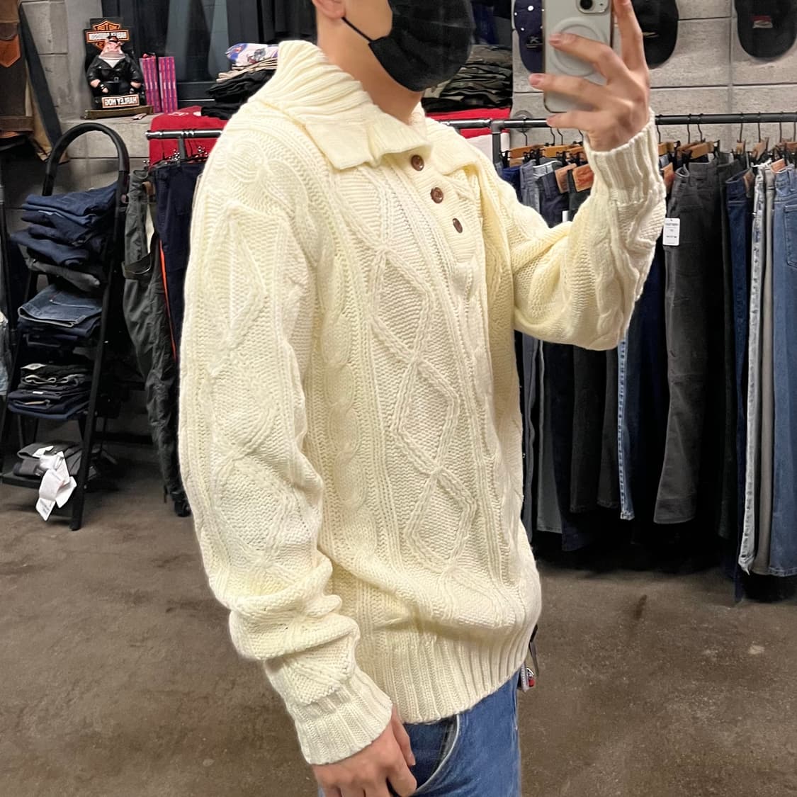 90s Sears 케이블 니트 (105) 상품이미지7