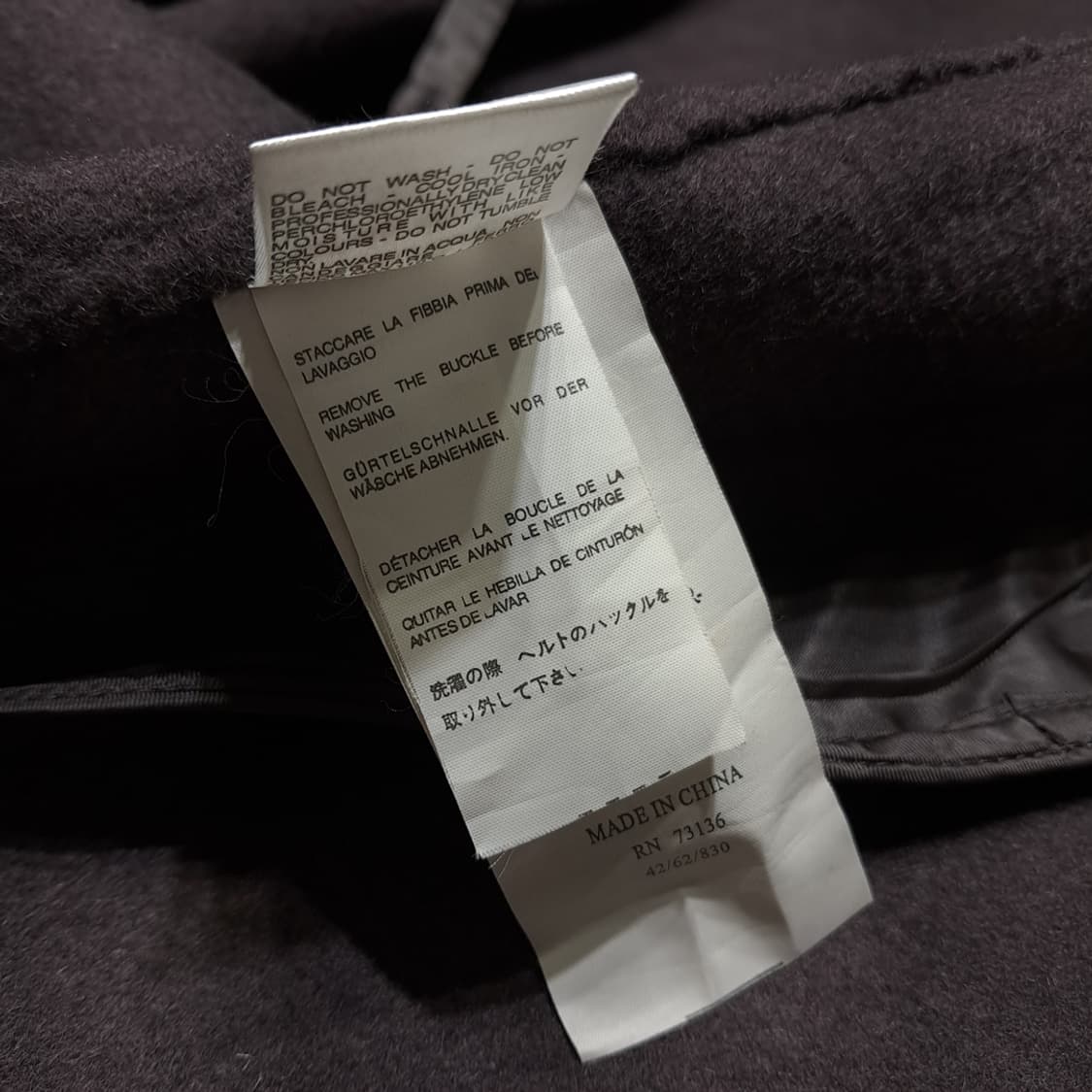 CL226 L 막스마라스튜디오 울캐시미어 브라운 코트 상품이미지6