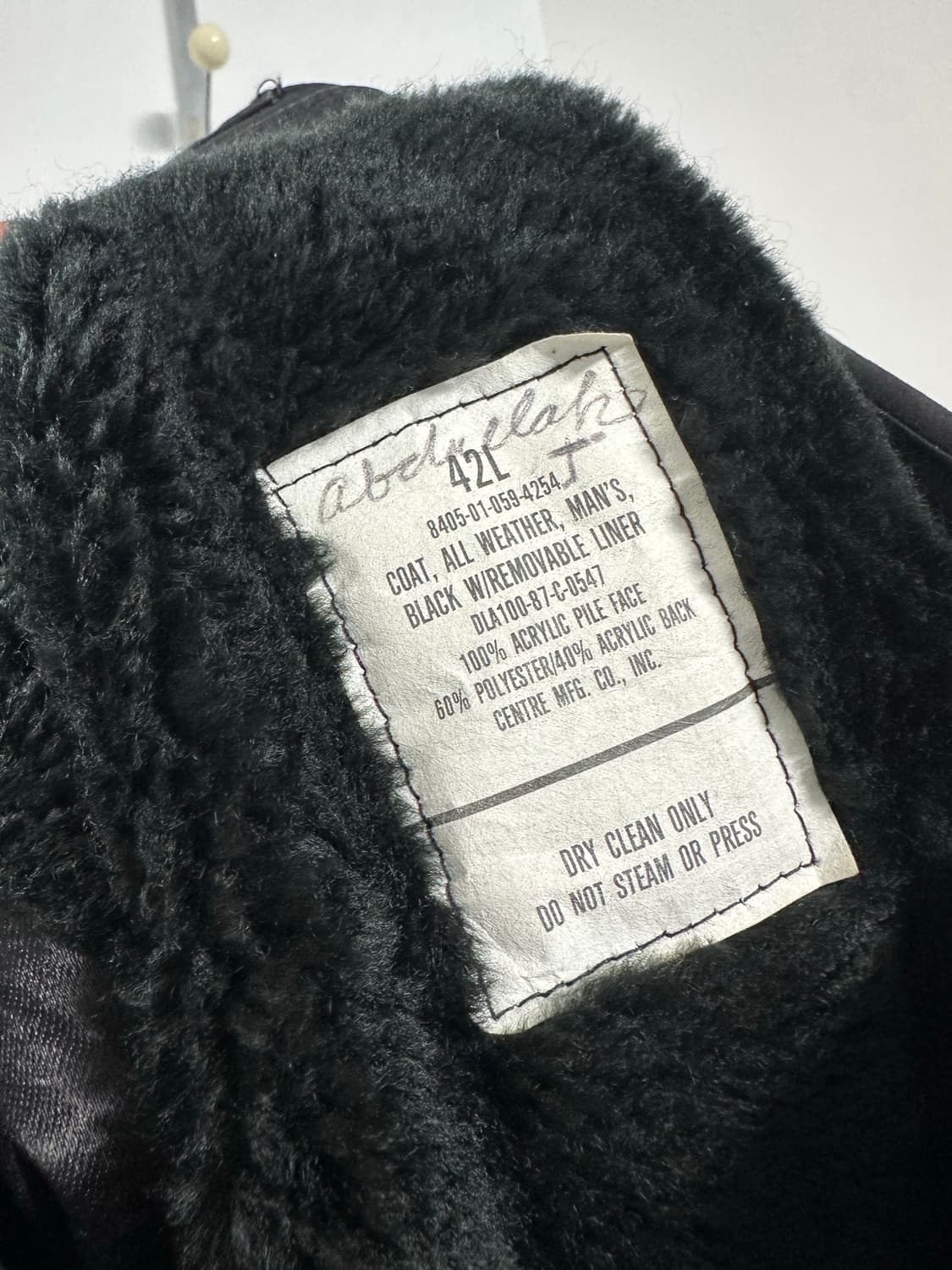 미해군 올웨더 코트 상품이미지3