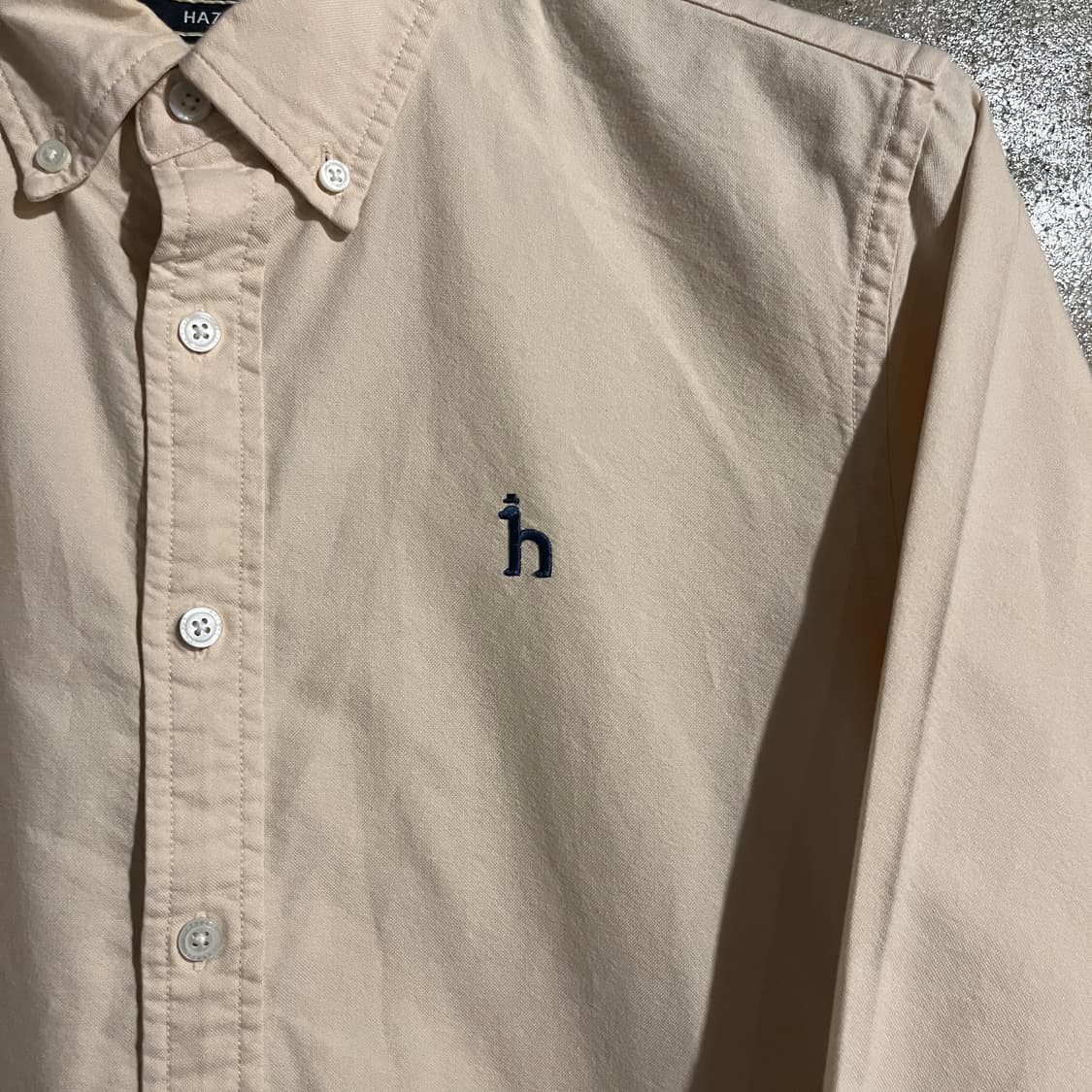 헤지스 코튼 솔리드셔츠 상품이미지2