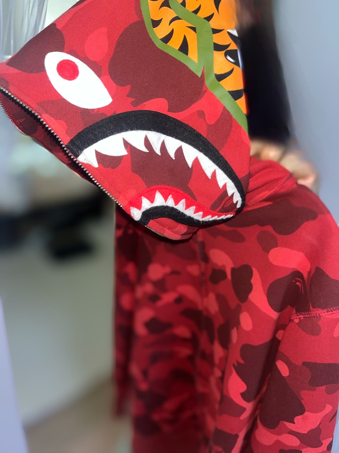 베이프 후드집업 M 상품이미지2