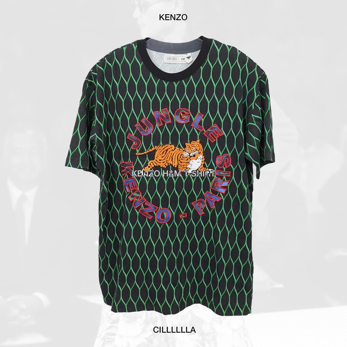 [L, 100~105] KENZO H&M 티셔츠 상품이미지1