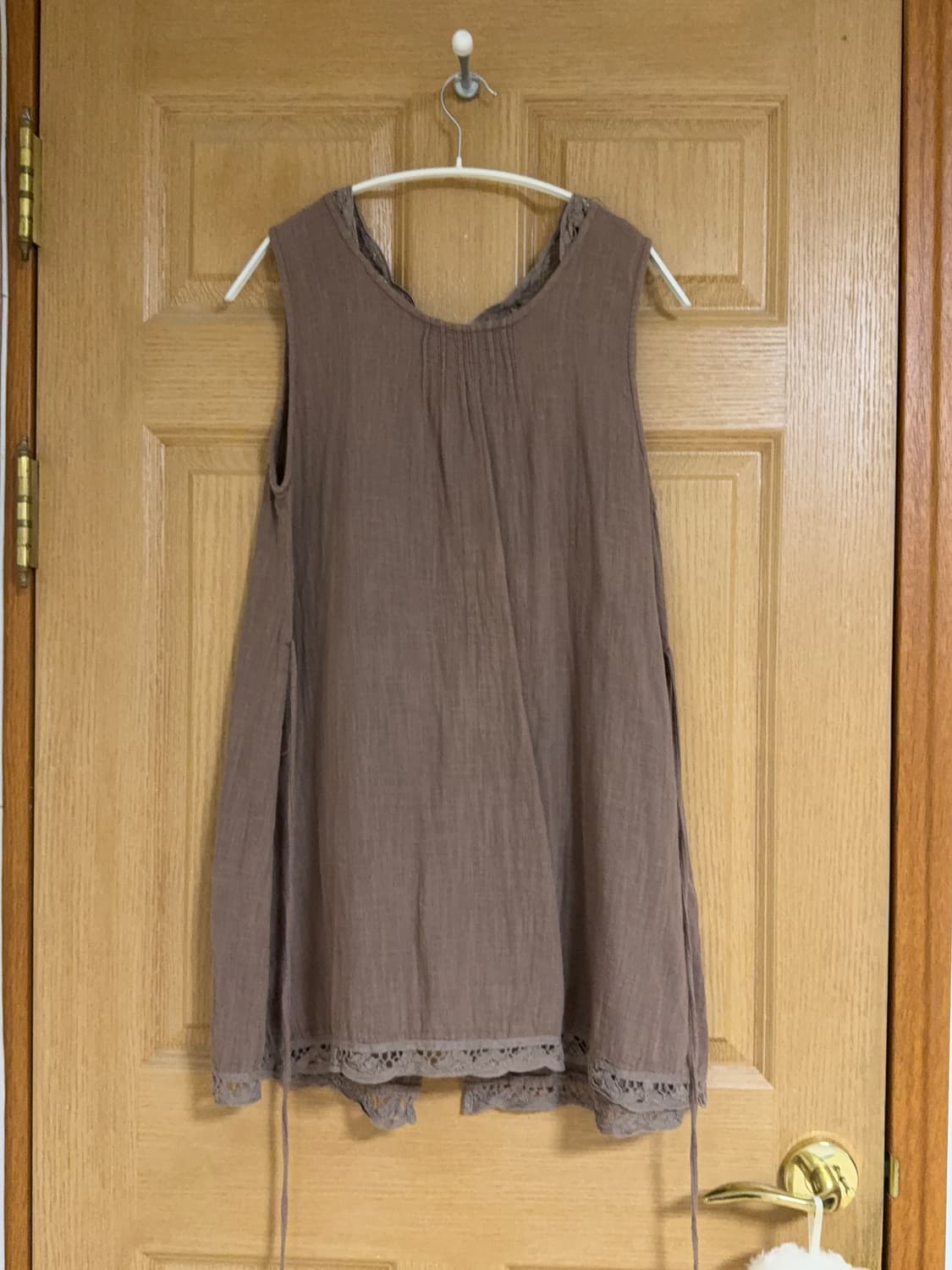 빈티지 모리걸 레이스 원피스 레이어드 상품이미지2