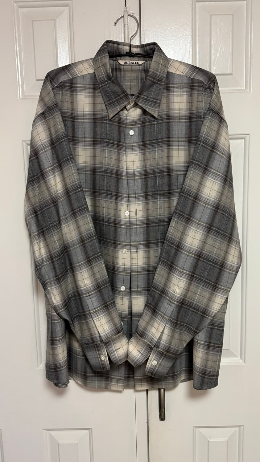 오라리 셔츠 22aw  상품이미지1