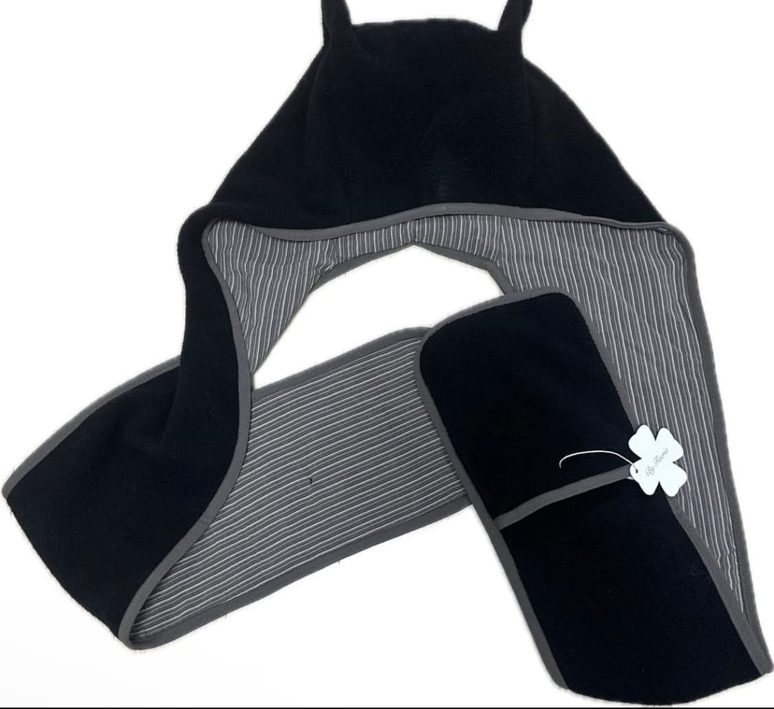 샵페어리 고양이 후드 머플러 상품이미지2