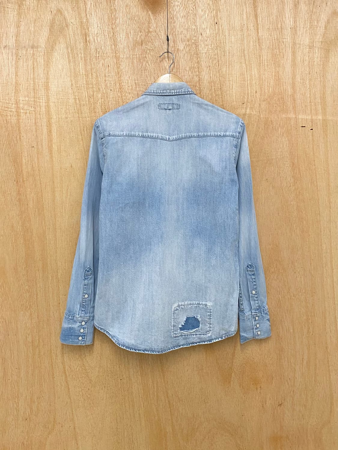 JACK ROSE repair denim western shirts 상품이미지2