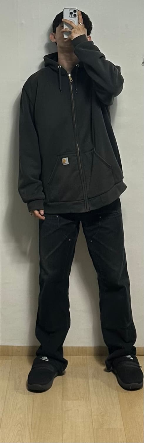 칼하트 써멀 후드집업 상품이미지5