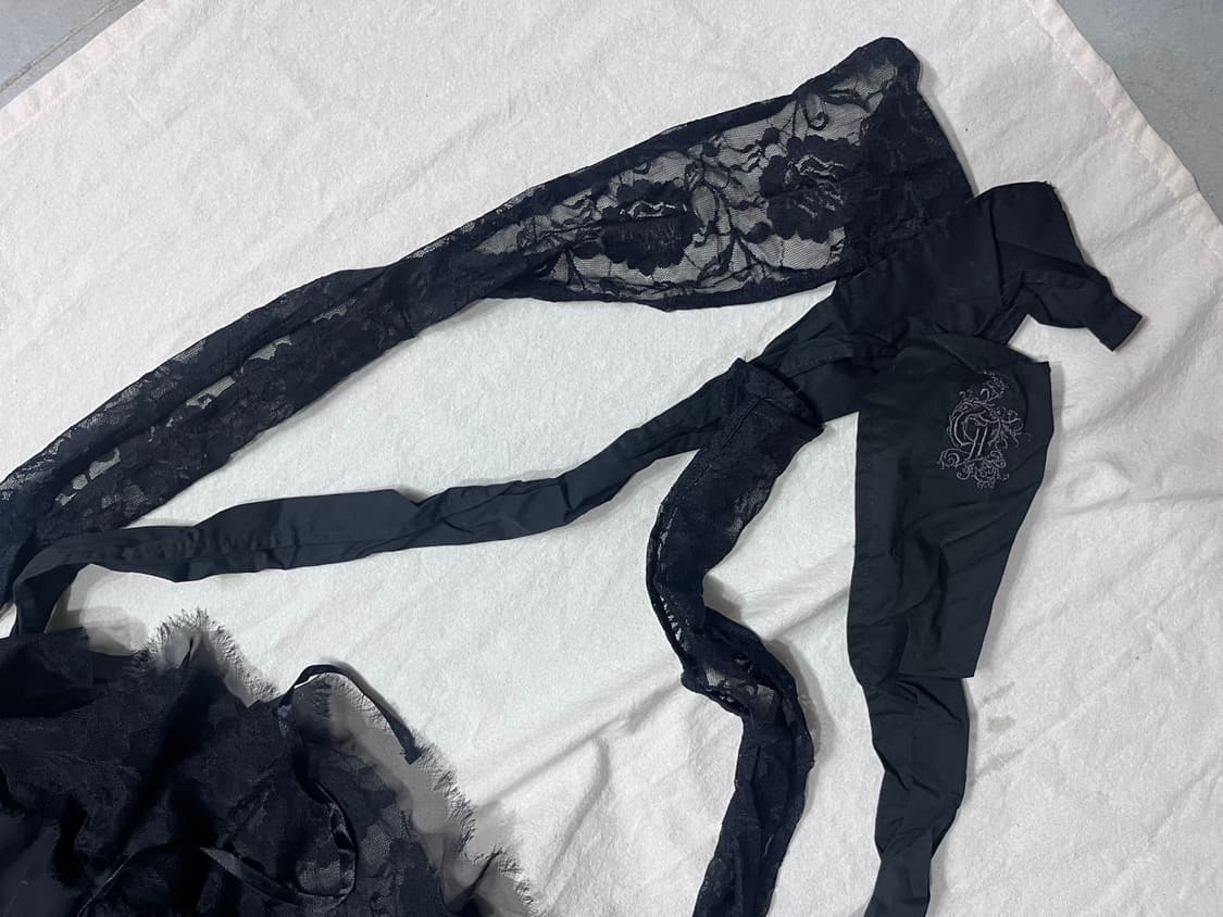 에이치나오토 그런지 레이스 탑  상품이미지5