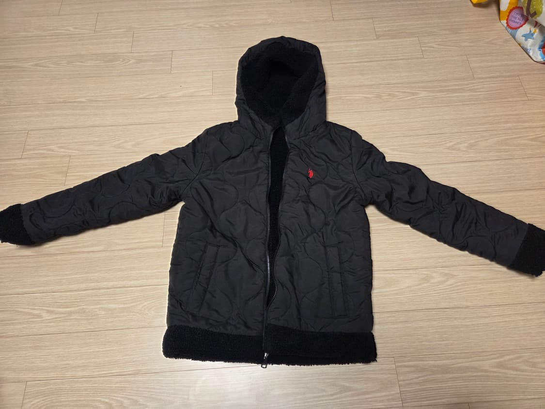 유에스폴로 리버서블 후드 점퍼 90 상품이미지5