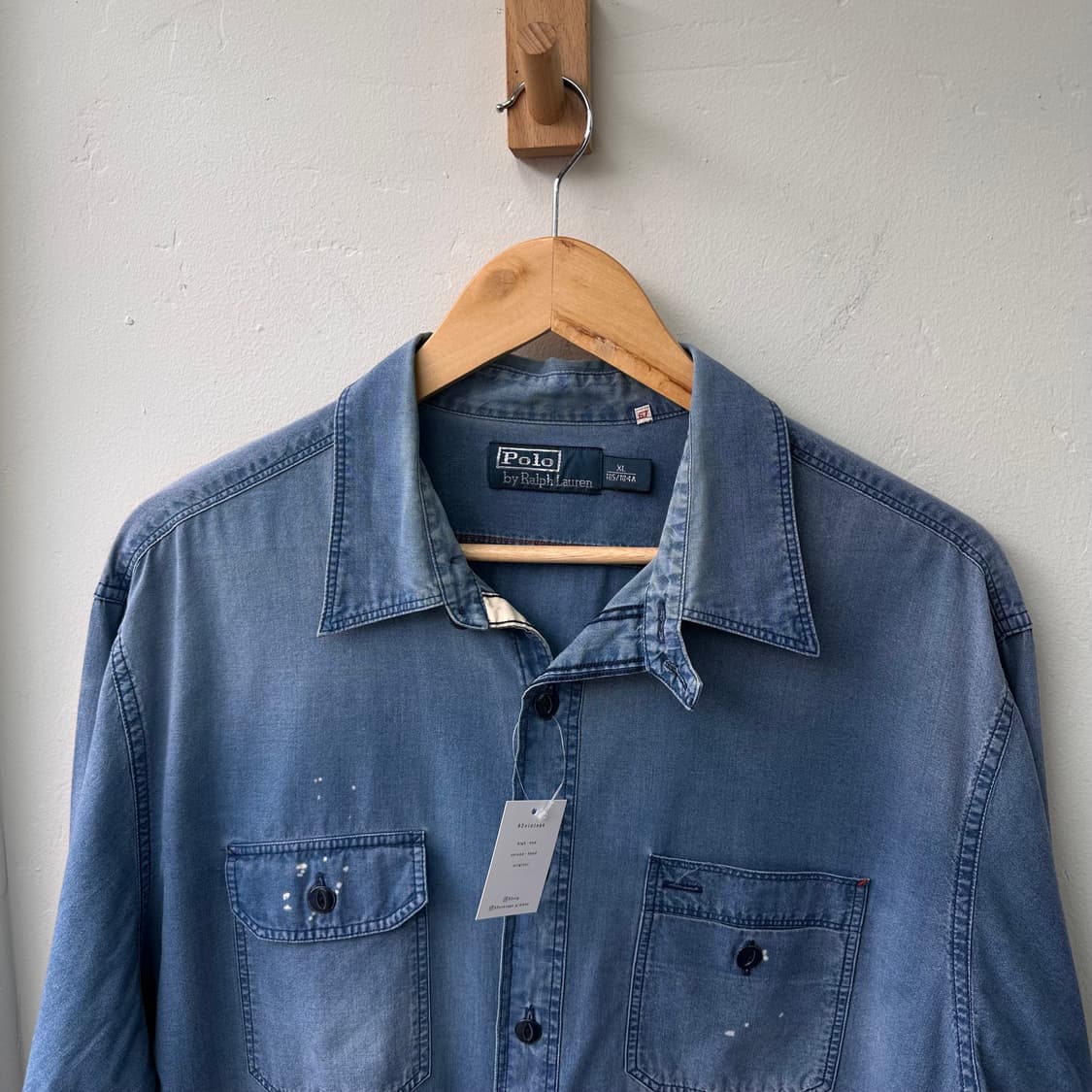 15257 - 폴로 랄프로렌 데님 포켓 셔츠 상품이미지1