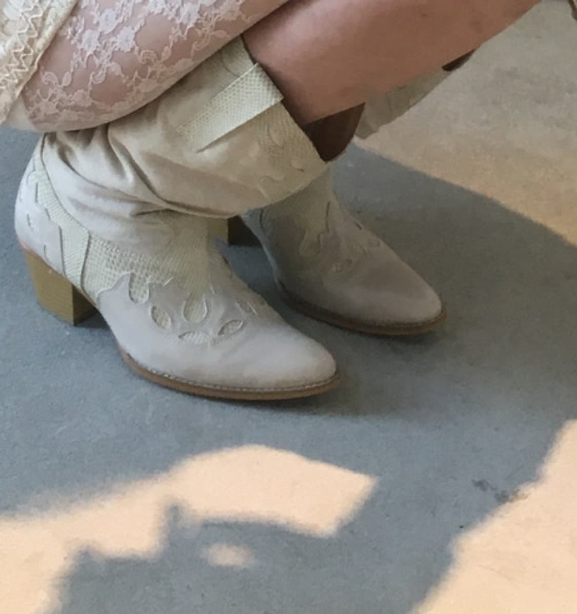 린넨 웨스턴 부츠 상품이미지2