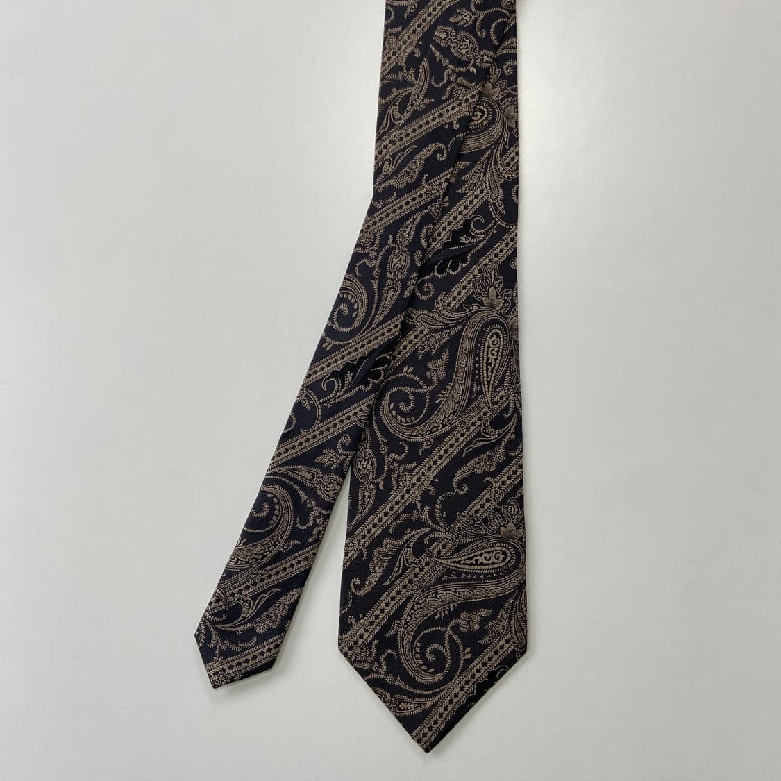 피에르가르뎅 (Pierre Cardin) 페이즐리 명품정품넥타이 상품이미지1