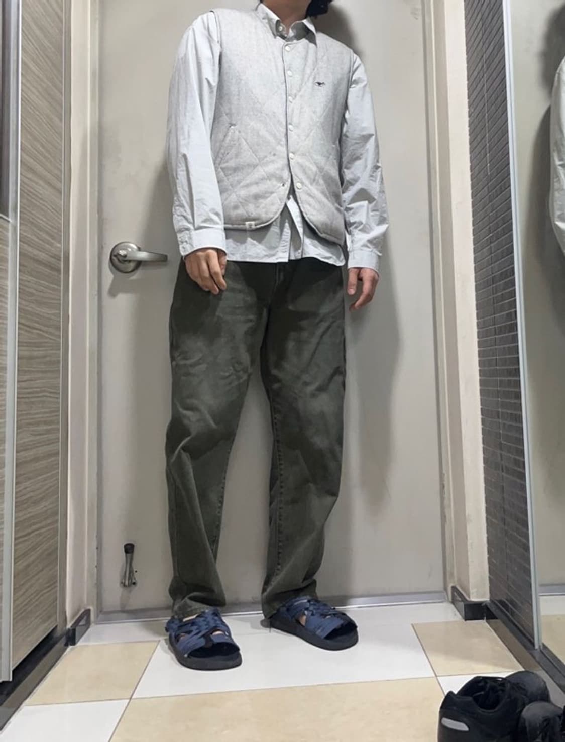 (새상품 XL) 디스이즈네버댓 레귤러 진 팬츠 올리브 상품이미지7