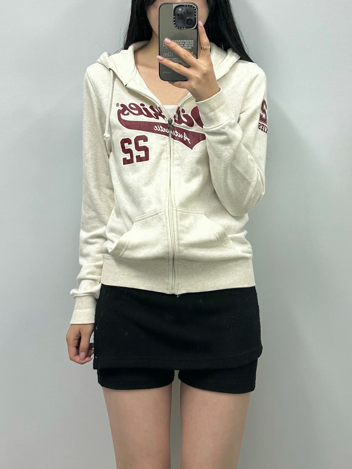 디키즈 y2k 와투케 오트밀 후드집업 상품이미지1