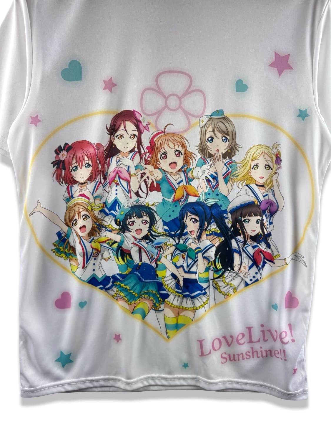 러브 라이브! 선샤인!! Aqours 맴버스 메쉬 티셔츠4222 상품이미지4
