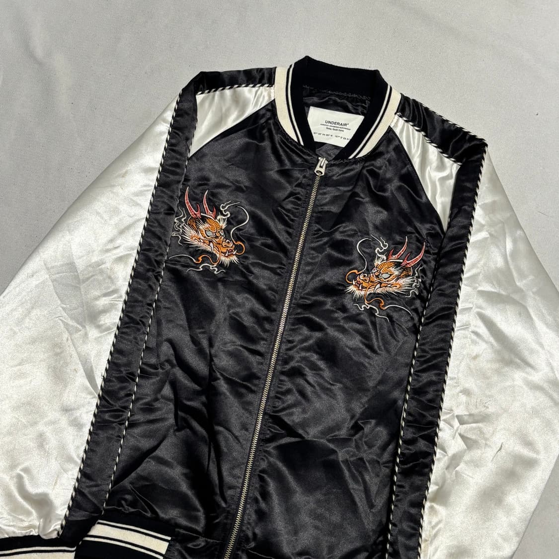 L 언더에어 용 자수 스카쟌 상품이미지1