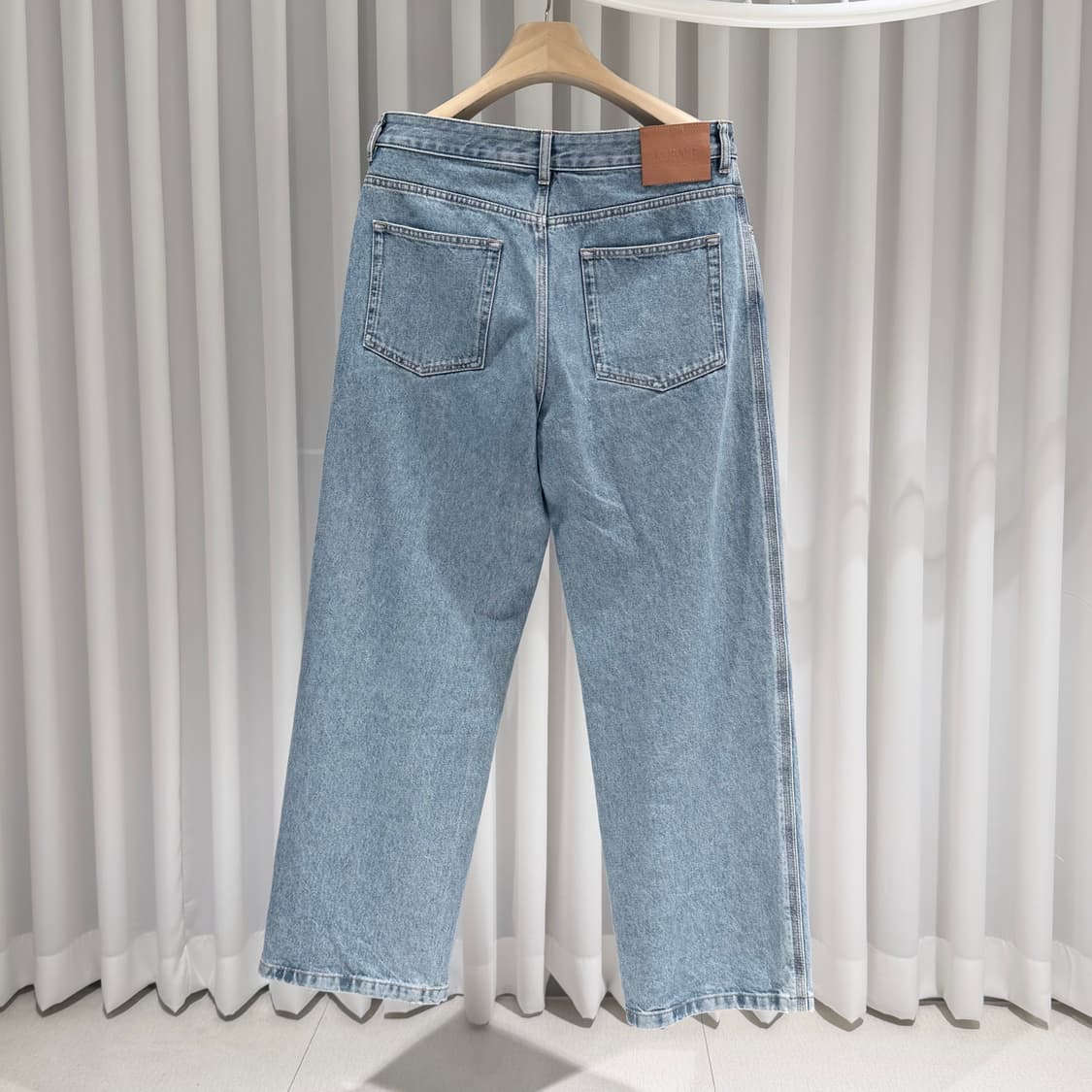 (A+/ 50) / 로에베 데님 아나그램 배기 데님 진 블루 상품이미지6