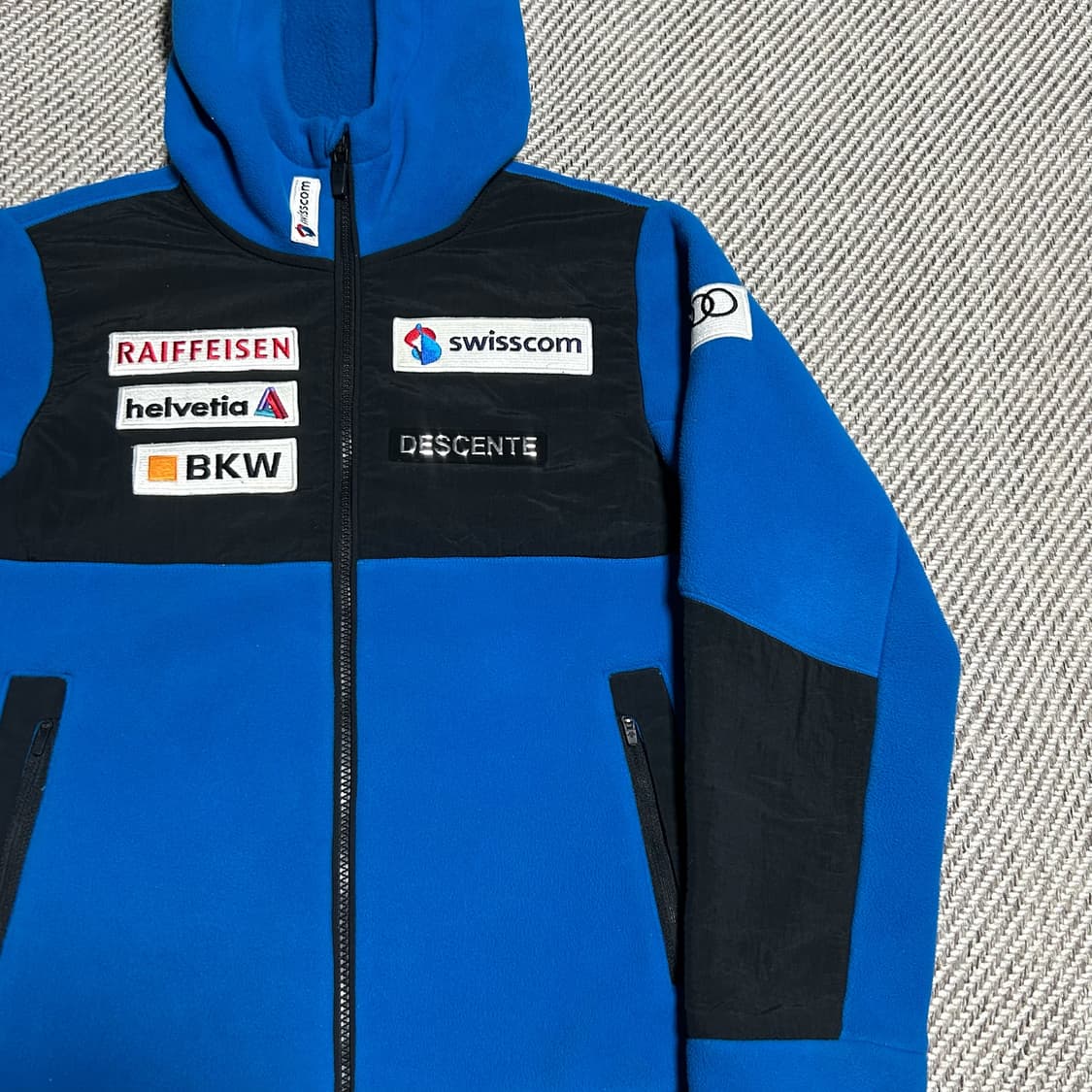 [S] Descente 데상트 스키 아우디 후리스 집업 자켓 상품이미지2