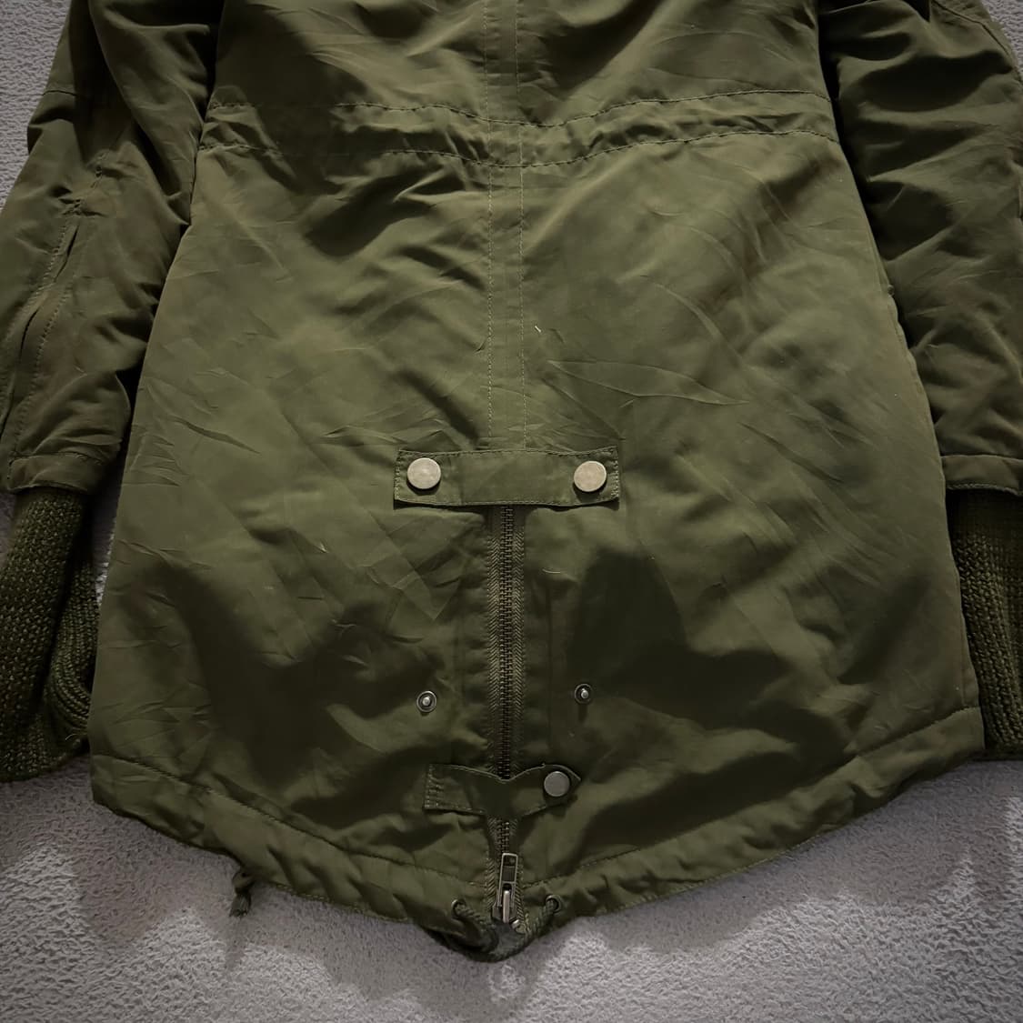 Sly khaki fur jacket 상품이미지5