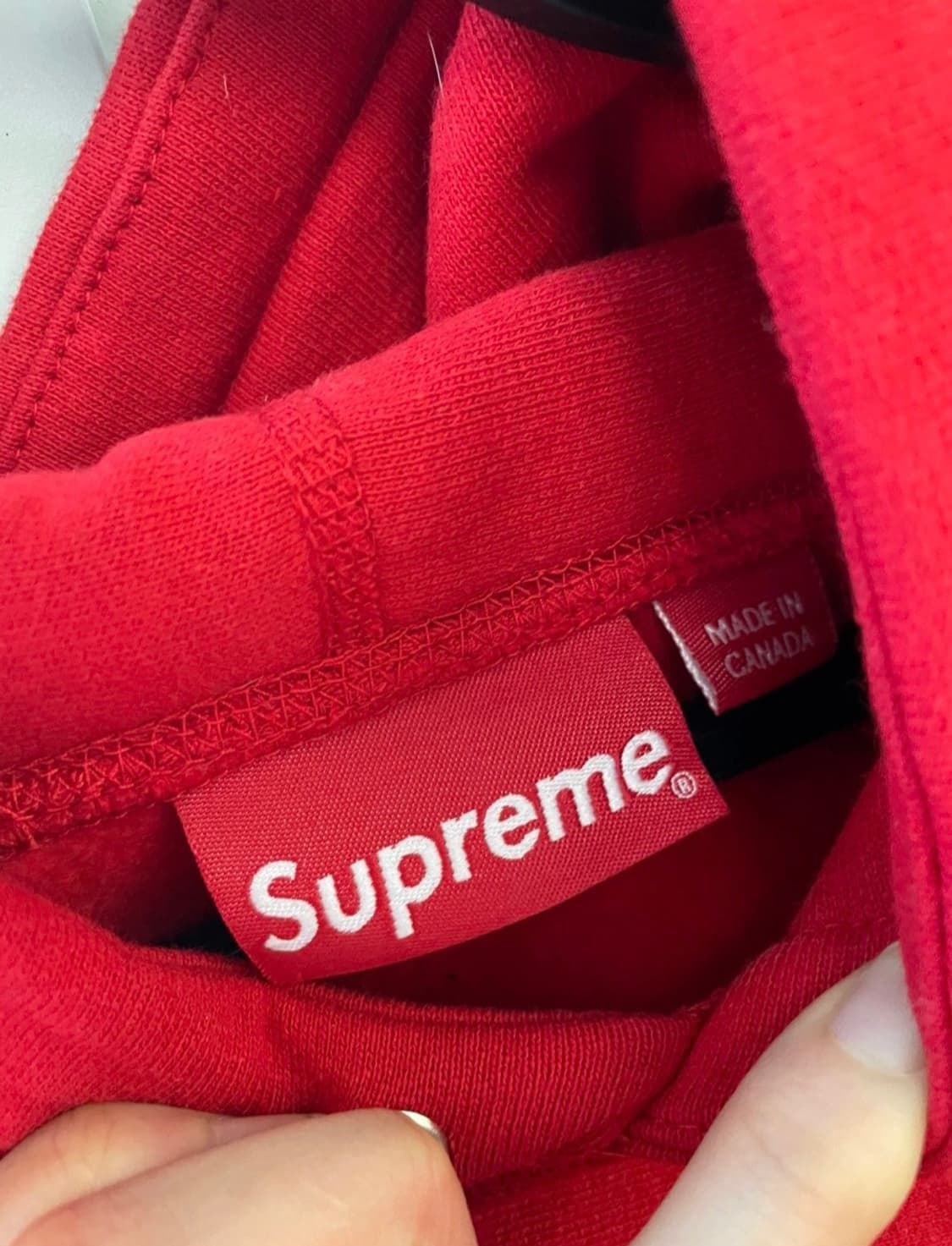 19SS Supreme Chenille Arc Logo Hood 슈프림 상품이미지2