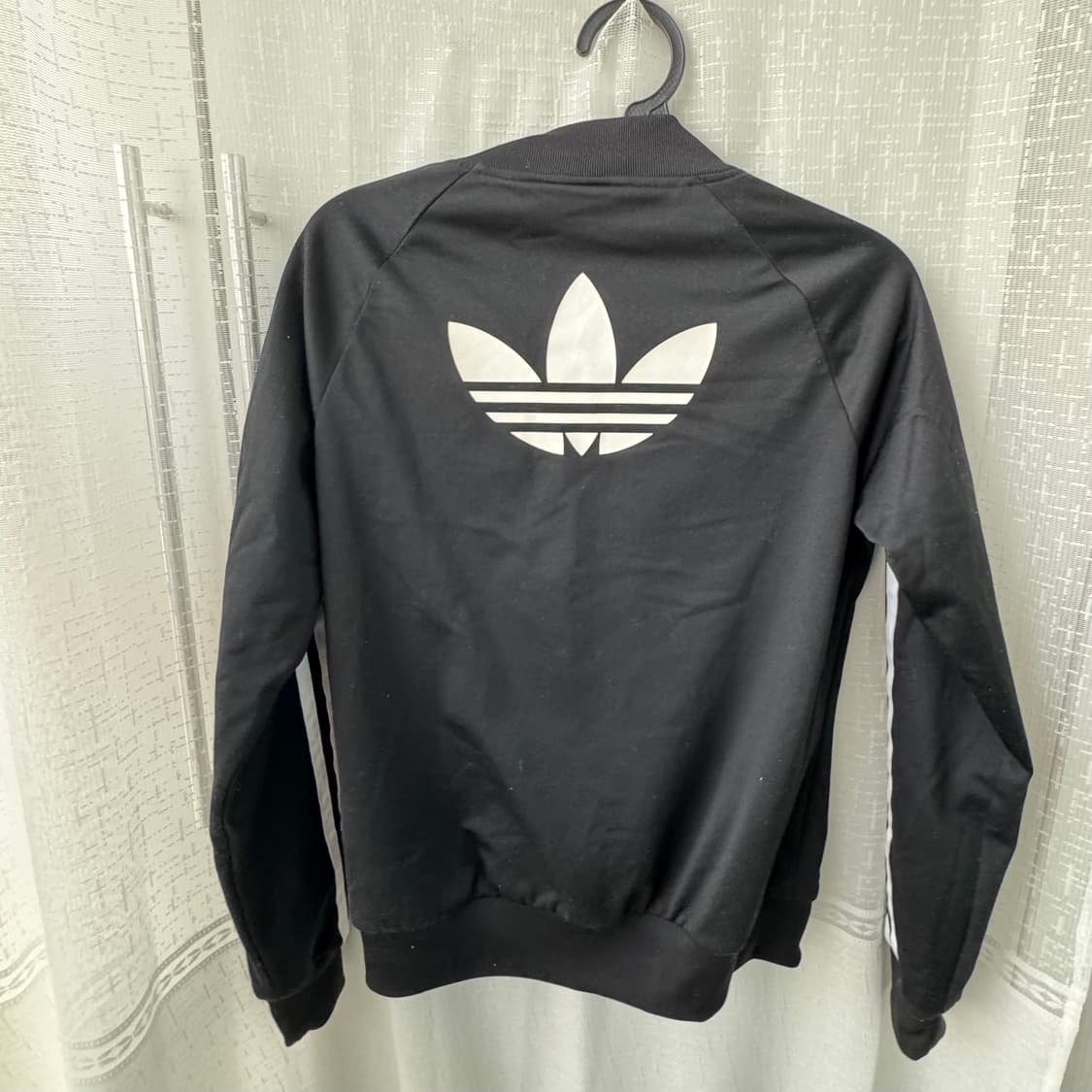 아디다스 블랙 불꽃자수로고 트랙자켓져지 85 상품이미지3